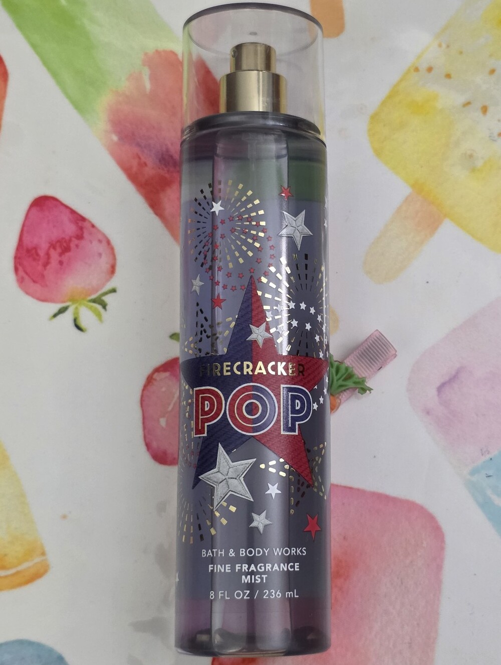 Bath & Body Works Firecracker Pop Fine Fragrance Mist 8oz NEW RARE